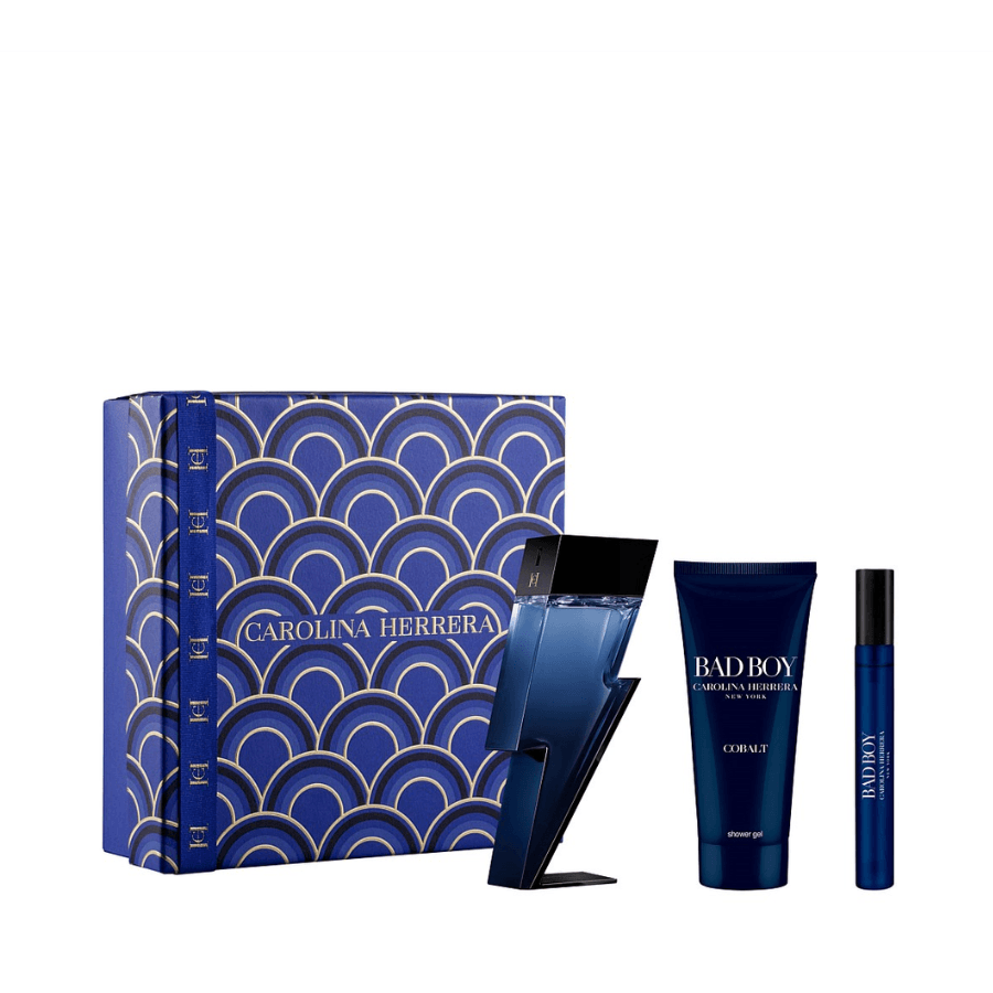 Carolina Herrera - Father's Day 2024 Bad Boy Cobalt EDP 100ml Giftset - Ascent Luxury Cosmetics