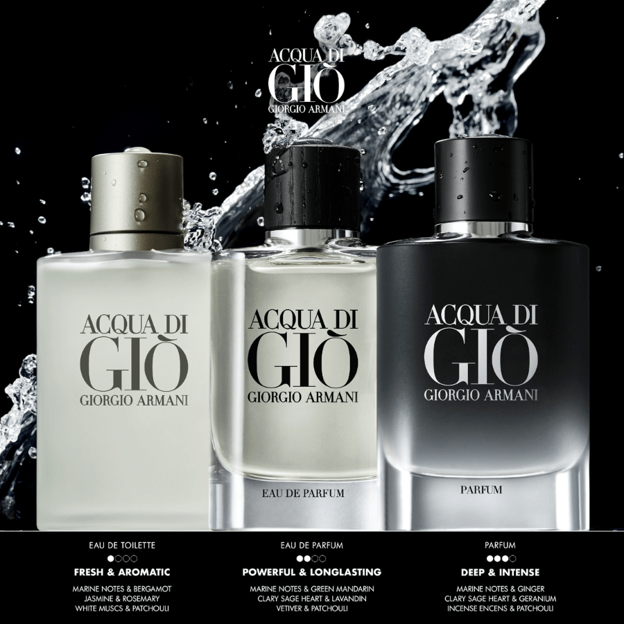 Giorgio Armani - Acqua di Gio Pour Homme Parfum Refill 150ml - Ascent Luxury Cosmetics