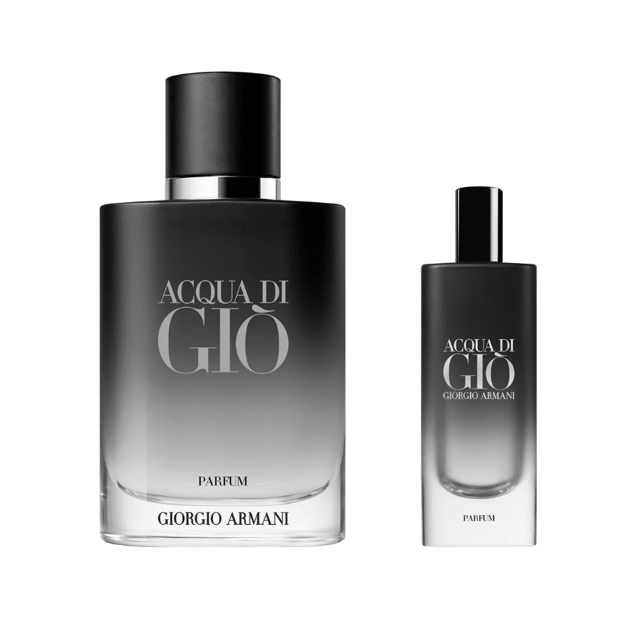 Giorgio Armani - Acqua di Gio Pour Homme Parfum Refillable 100ml + 15ml Giftset - Ascent Luxury Cosmetics