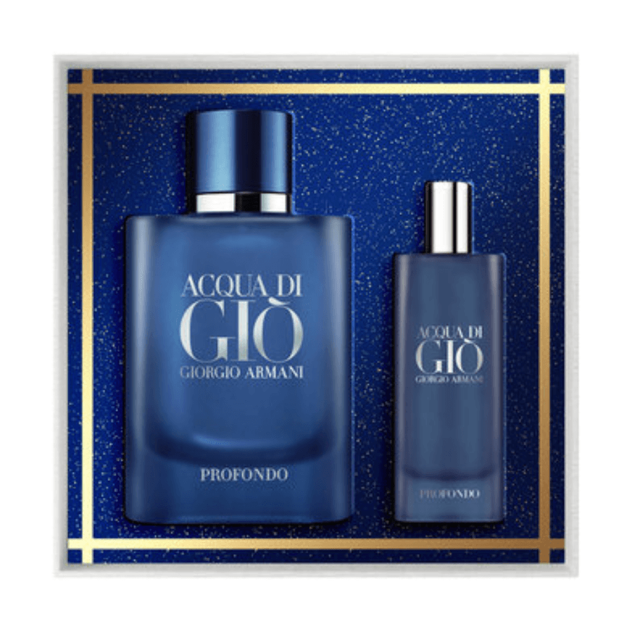 Giorgio Armani - Xmas 2023 - Acqua Di Gio Profondo EDP 75ml Set - Ascent Luxury Cosmetics