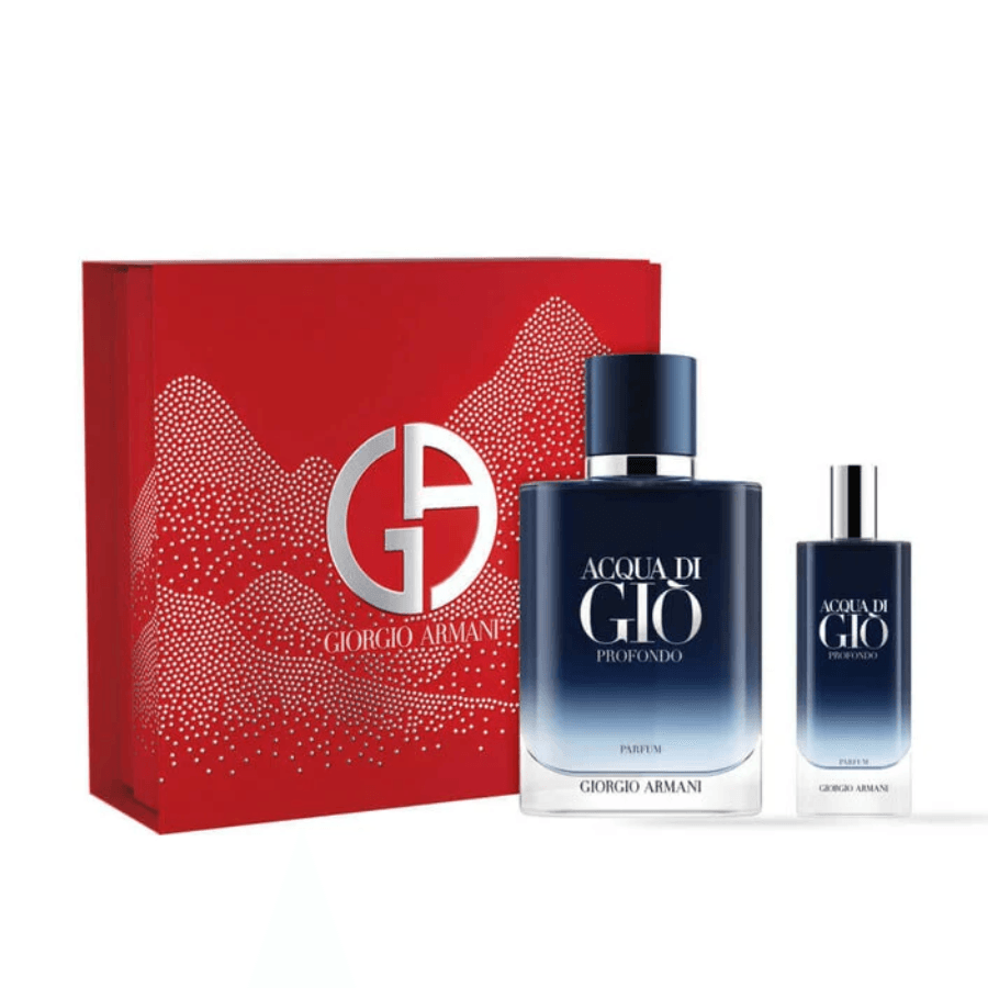 Giorgio Armani - Xmas 2024 - Acqua Di Gio Profondo Parfum 100ml Giftset - Ascent Luxury Cosmetics