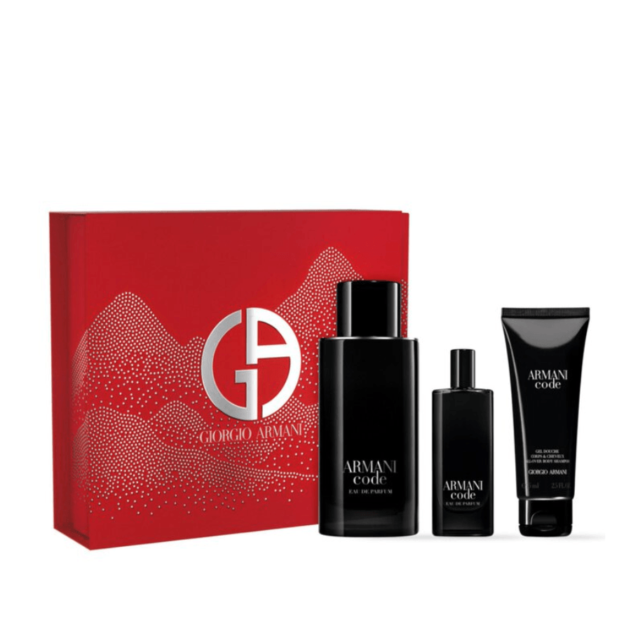 Giorgio Armani - Xmas 2024 Code for Men EDP Refillable 125ml Giftset - Ascent Luxury Cosmetics