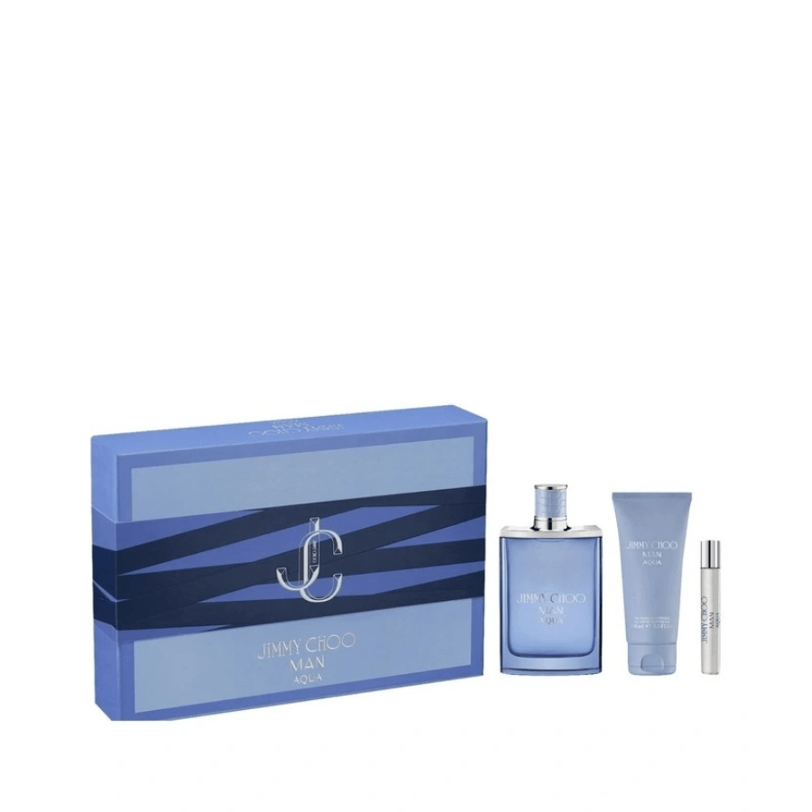 Jimmy Choo - Xmas 2024 Man Aqua EDT 100ml Giftset - Ascent Luxury Cosmetics