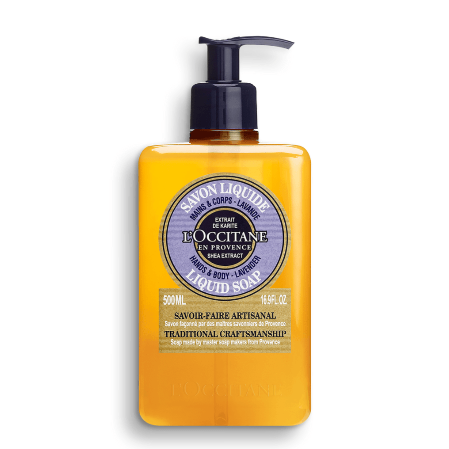 L'Occitane - Shea Liquid Soap - Lavender 500ml - Ascent Luxury Cosmetics