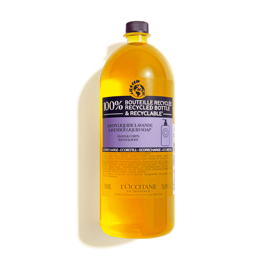 L'Occitane - Shea Liquid Soap Refill - Lavender 500ml - Ascent Luxury Cosmetics