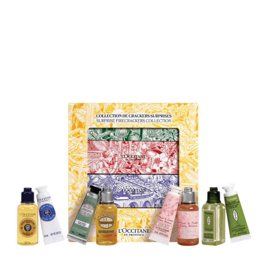 L'Occitane - Xmas 2024 Surprise Firecrackers Collection Giftset - Ascent Luxury Cosmetics