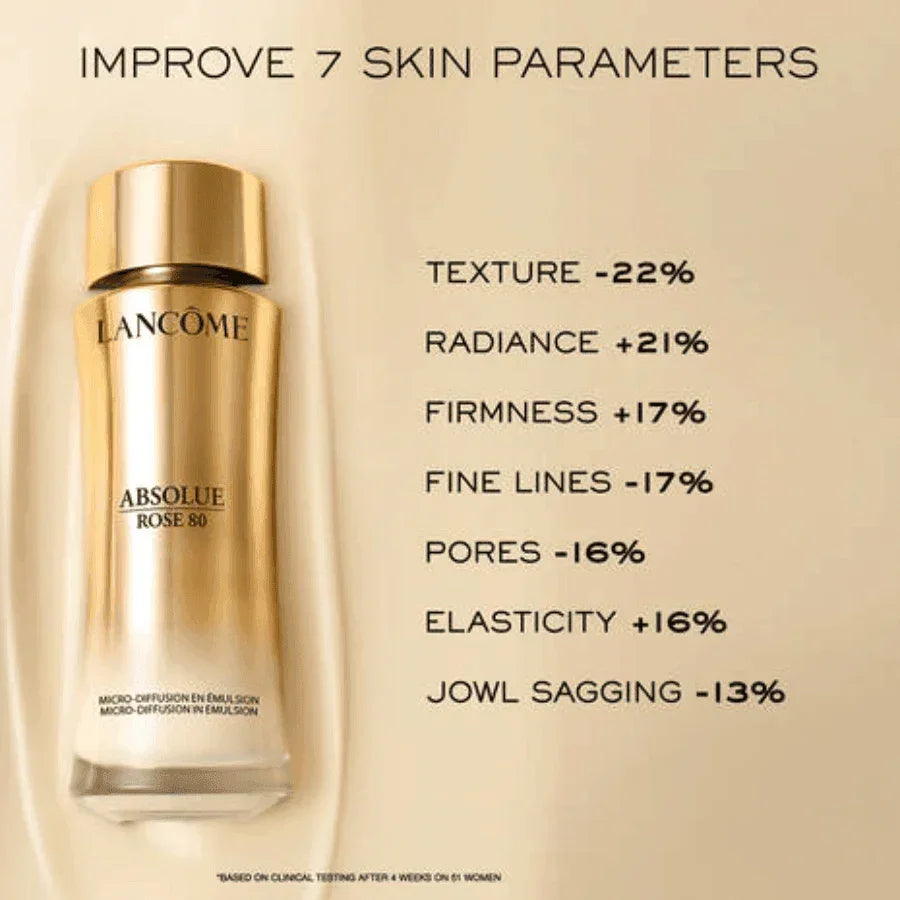 Lancome - Absolue Rose 80 Emulsion 100ml – Ascent Luxury Cosmetics