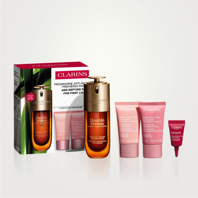 Clarins - Double Serum & Multi Active First Lines Set