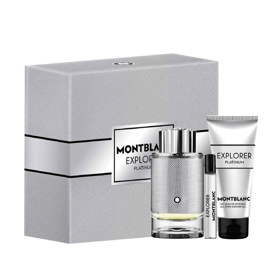 Mont Blanc - Xmas 2024 Explorer Platinum EDP 100ml Giftset - Ascent Luxury Cosmetics