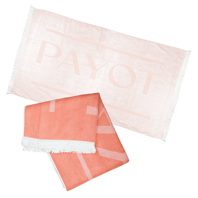 Payot - GWP Xmas 2023 Luxe Beach Towel - Orange - Ascent Luxury Cosmetics
