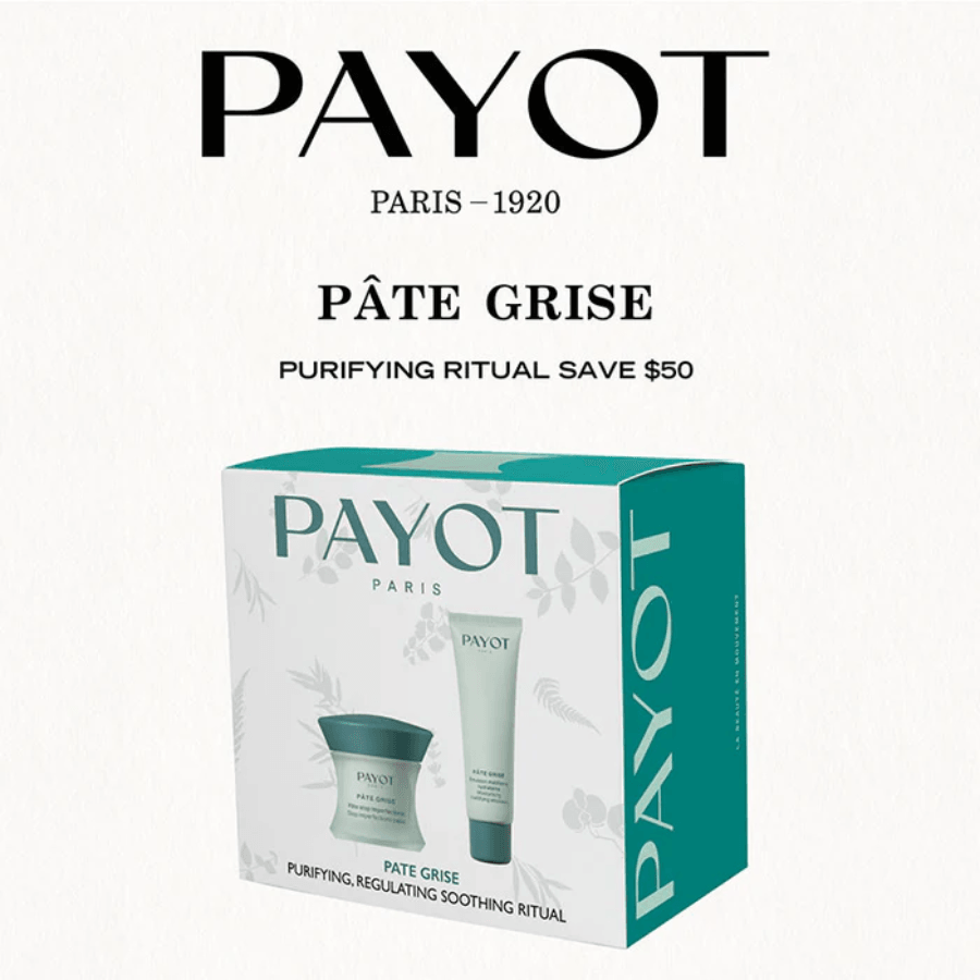 Payot - Pate Grise Purifying Ritual - Mattifying Emulsion & Stop Imperfections Paste Set - Ascent Luxury Cosmetics