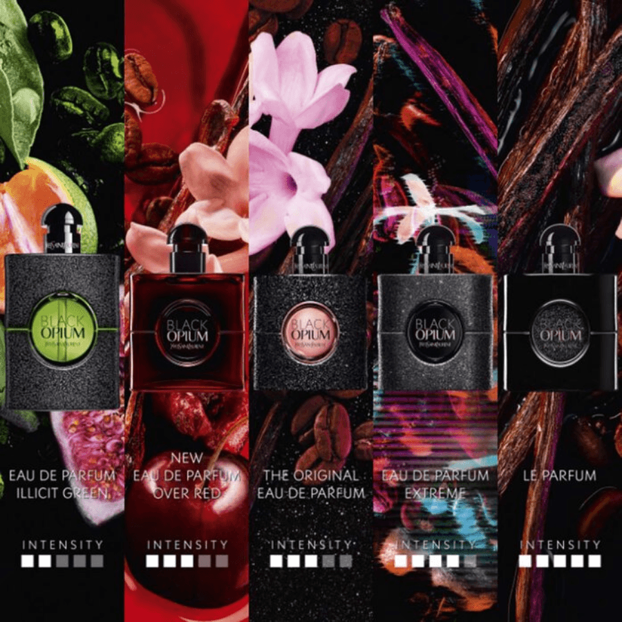 YSL - Black Opium EDP Over Red 90ml - Ascent Luxury Cosmetics