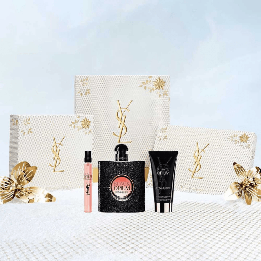 YSL - Xmas 2024 Black Opium EDP 90ml Giftset - Ascent Luxury Cosmetics