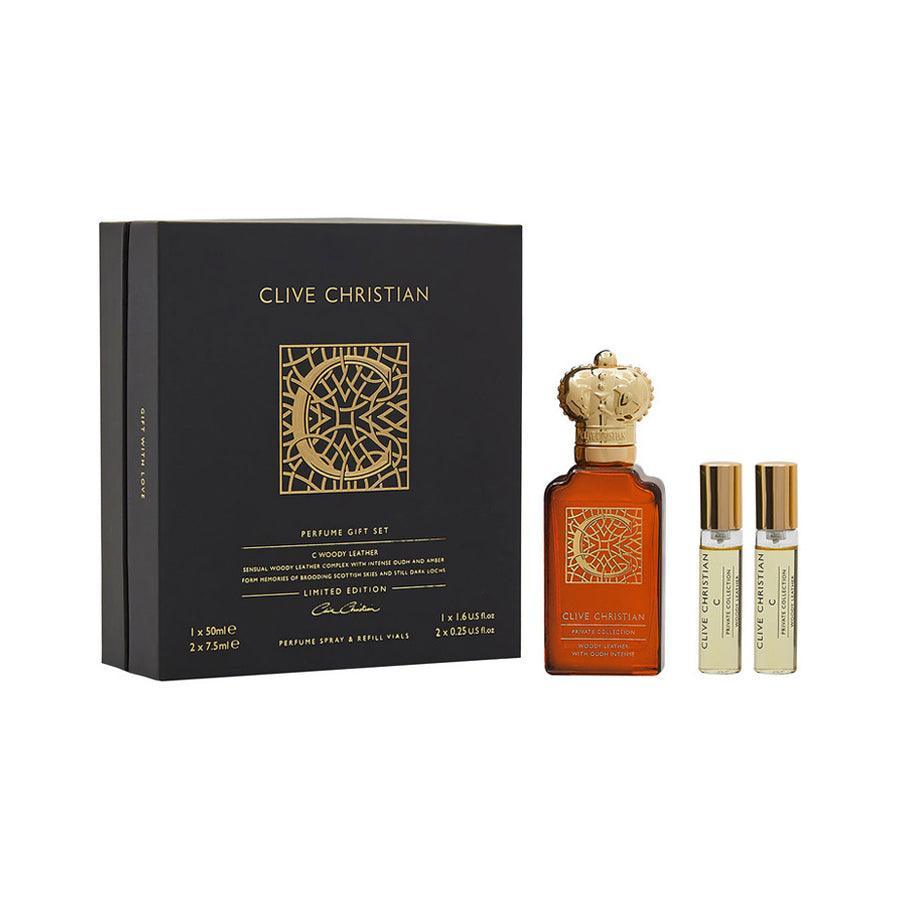 Clive Christian - C Woody Leather EDP/S 50ml Set - Ascent Luxury Cosmetics