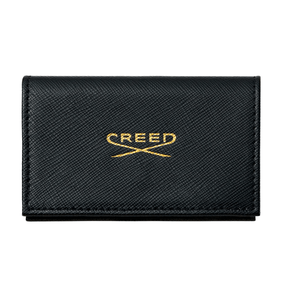 Creed - Men's Black Leather Sample Wallet 8x1.7ml - Ascent Luxury Cosmetics