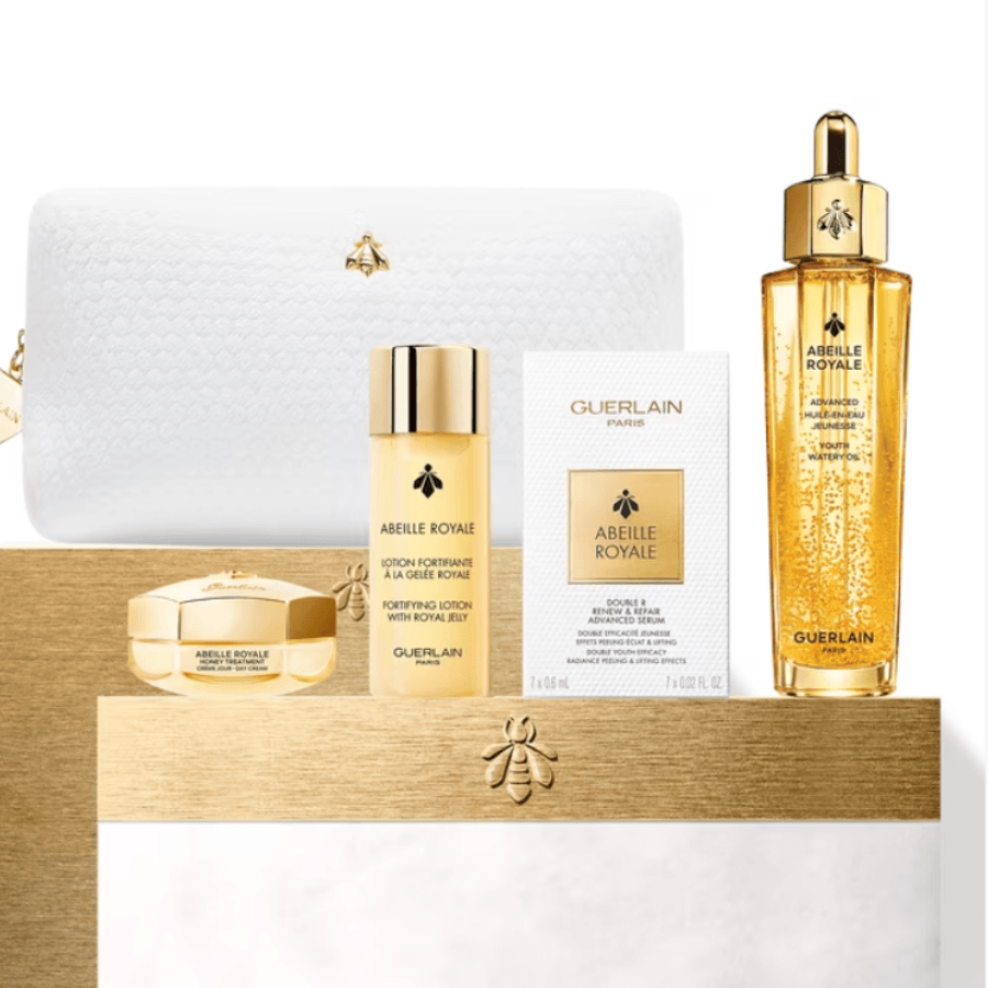 Guerlain - Abeille Royale Oil, Serum and Day Cream Set - Ascent Luxury Cosmetics
