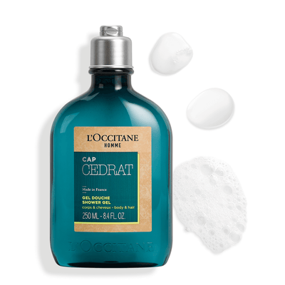 L'Occitane - Cap Cedrat Shower Gel 250ml - Ascent Luxury Cosmetics