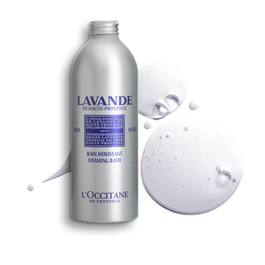L'Occitane - Lavender Foaming Bath 500ml - Ascent Luxury Cosmetics