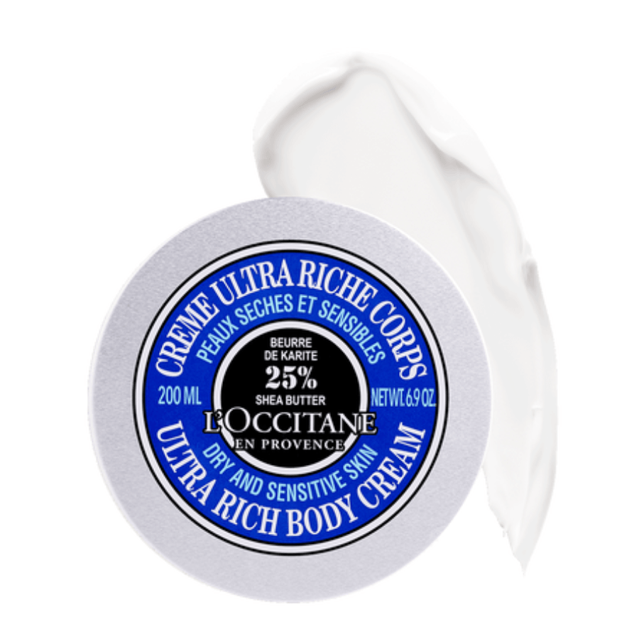 L'Occitane - Shea Butter Ultra Rich Body Cream 200ml Refillable - Ascent Luxury Cosmetics