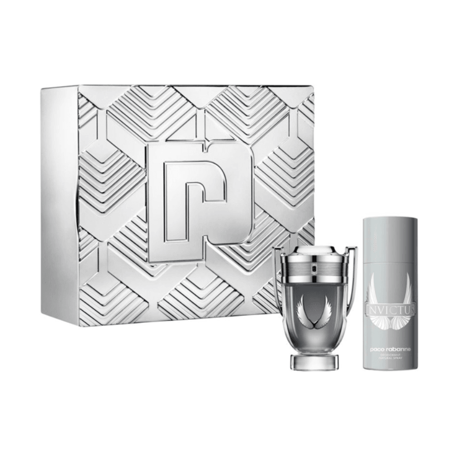 Paco Rabanne - Father's Day 2023 - Invictus Platinum EDP 100ml Set - Ascent Luxury Cosmetics