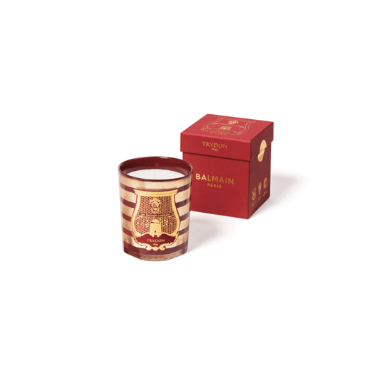 Trudon - Balmain Candle Red Edition - Ascent Luxury Cosmetics